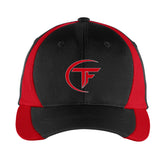 Team Freedom Sport Tek Dryzone Cap Black/Red