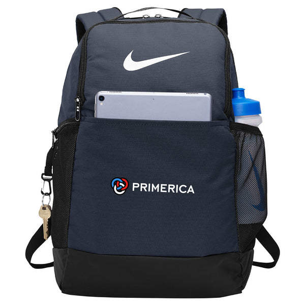 nike brasilia backpack navy blue Nike Brasilia Backpack – Primerica Store