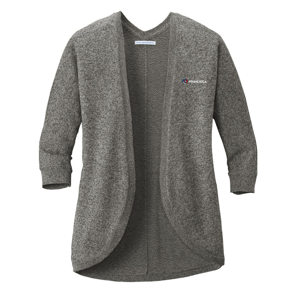Port Authority Ladies Marled Cocoon Sweater