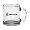 13 oz Clear Glass Coffee Mug