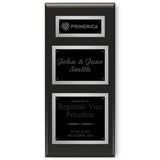 20x44 Classic Diamond Engraved Plaque on Black Matte Board
