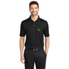 Barone's Barracudas Port Authority Performance Fine Jacquard Polo