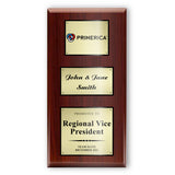 18x36 Classic Color Sublimated Plaque on Cherry Board