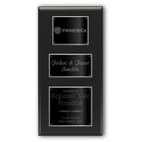18x36 Classic Diamond Engraved Plaque on Black Matte Board