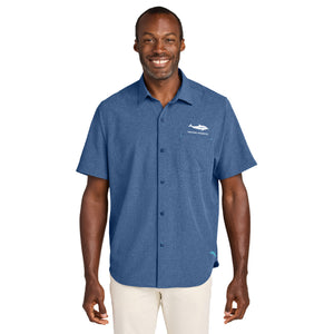 Fontana Financial Sandy Point Short Sleeve Shirt Bue