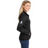 FreedoMNeers Women's Sweater Fleece Jacket Black