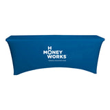How Money Works 6' Fitted Stretch Table Cover