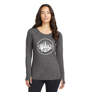 I.C.E. Ladies' Long Sleeve Tee Grey