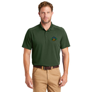 I.C.E. Men's Snag Proof Polo Dark Green