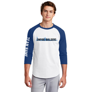 Keith Otto's Empire Builders Raglan Tee w/ Team Name