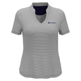 Ladies' Callaway Fine Line Stripe Polo
