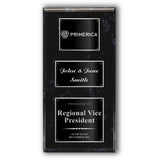 18x36 Classic Laser Engraved Plaque on Black Marble Board