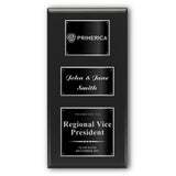 18x36 Classic Laser Engraved Plaque on Black Matte Board