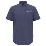 Perry Ellis Men's Short Sleeve Printed Button Up