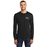 O'Brien's Mission Team Port & Company Long Sleeve Tee Jet Black