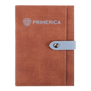 Refillable Notebook with Pocket