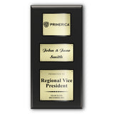 18x36 Classic Sublimated Plaque on Black Matte Board