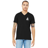 Achong A-Unit Short Sleeve V-Neck Tee Black