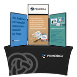 Tri-Fold Build Your Business Display Kit with Table Cover