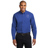 Wolfpack Warriors Long Sleeve Easy Care Shirt Royal Blue