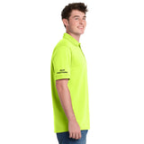 Zuniga Heavy Hitters Jersey Knit Polo Safety Green