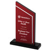 Classic Aluminum Pinnacle Award - Garnet