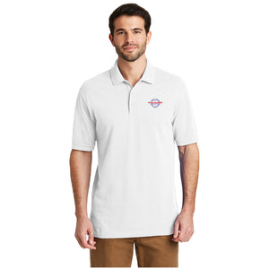 Game Changers Worldwide Port Authority EZCotto Polo White