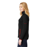 Jean-Bart Ladies Sport-Wick Stretch Contrast Full-Zip Jacket