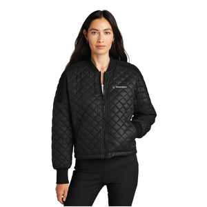 Mercer+Mettle Women’s Boxy Quilted Jacket Black