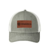 Port Authority Snapback Trucker Cap With Leather Primerica Patch