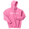 Gildan Heavy Blend Hooded Sweatshirt Pink Azalea